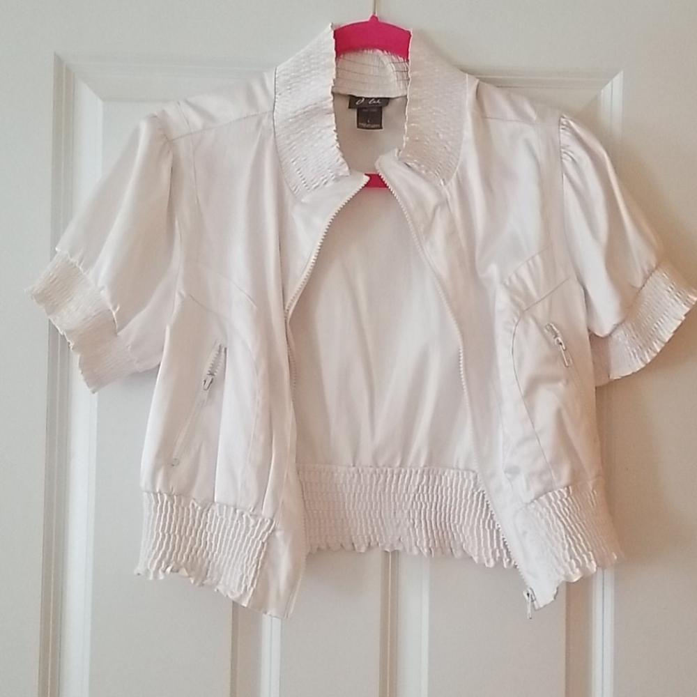 Large Dots short sleeve jacket